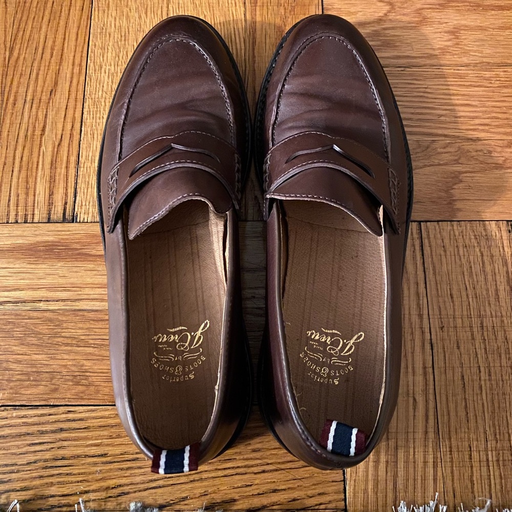 J Crew Penny Loafers